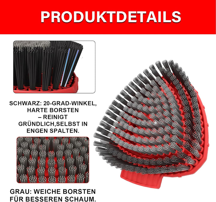 OKcedier Wischmopp Ersatzbezug für Vileda Turbo Mop, Wischmop Wischer Ersatzköpfe und Bodenwischer M