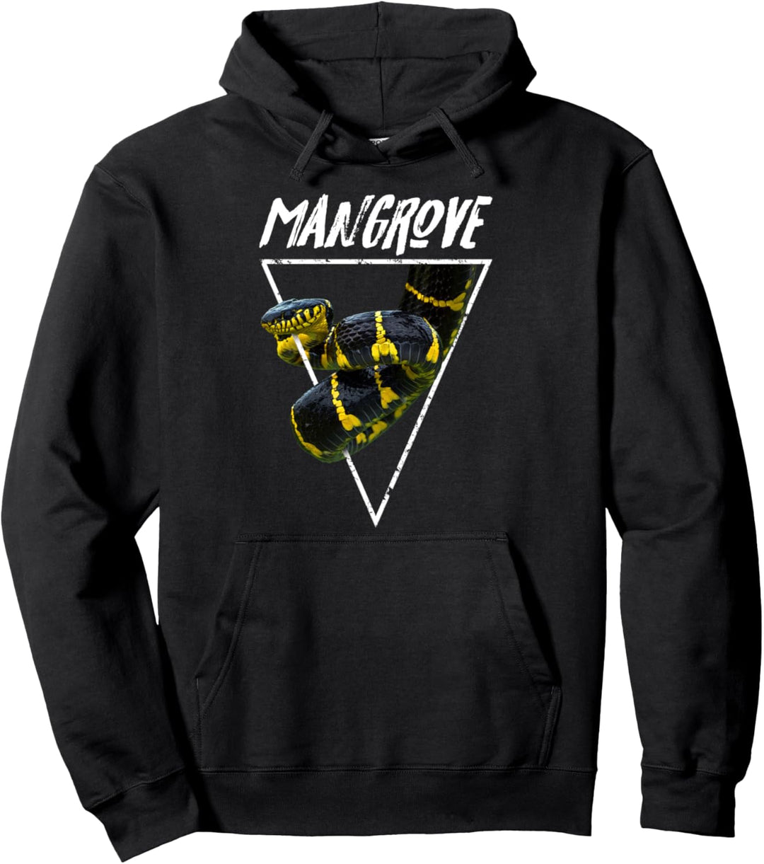 Mangrovenschlange Giftiger Schlangenhalter Pullover Hoodie