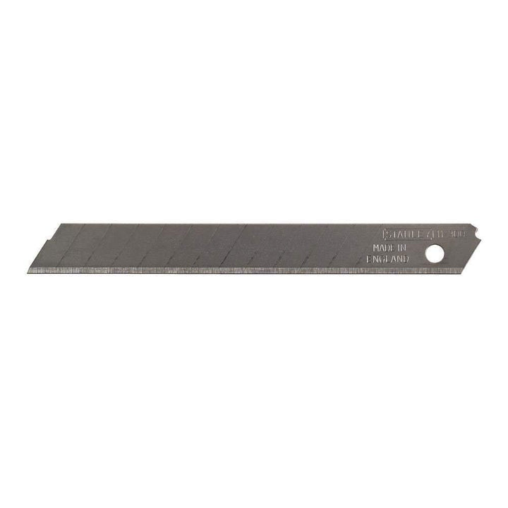 Stanley Abbrechklingen für Cuttermesser 1-11-300 (9 mm, gerade Schneide mit 12 abbrechbaren Segmente