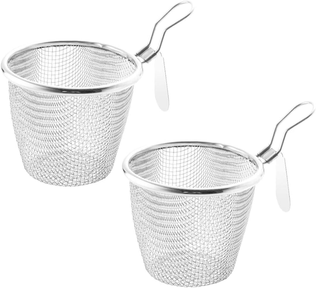 TOPBATHY Nudelsieb Gastro 4 Stück Sieb Aus Edelstahl Tagliatelle-nudeln Spaghettios Hot-pot-sieb Hot