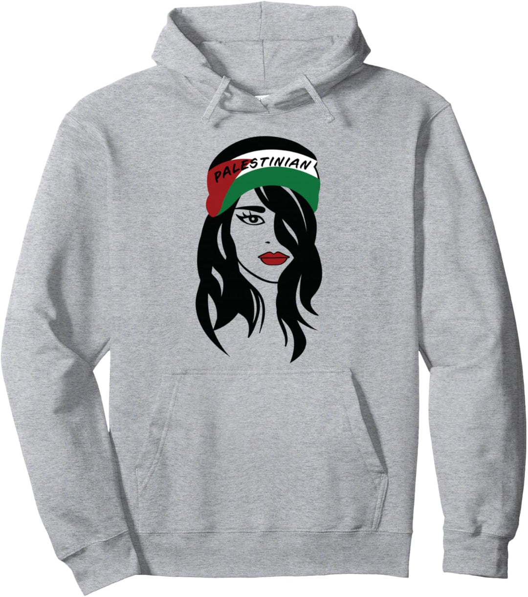 Palästinensischer Schal für Damen, Palästinenser, Mädchen Pullover Hoodie
