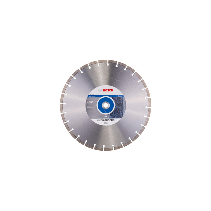 Bosch Professional 1x Diamanttrennscheibe Standard for Stone (für Stein, Granit, Beton, Ø 400 x 20/2