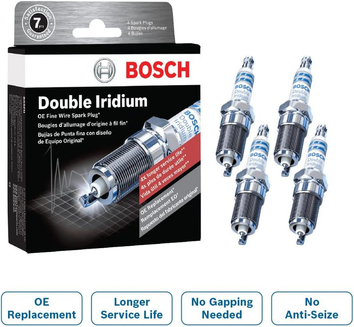 BOSCH 9606 Unterfahrschutz Doppel-Iridium 9606 1 Stück., Doppel-Iridium 9606 1 Stück.