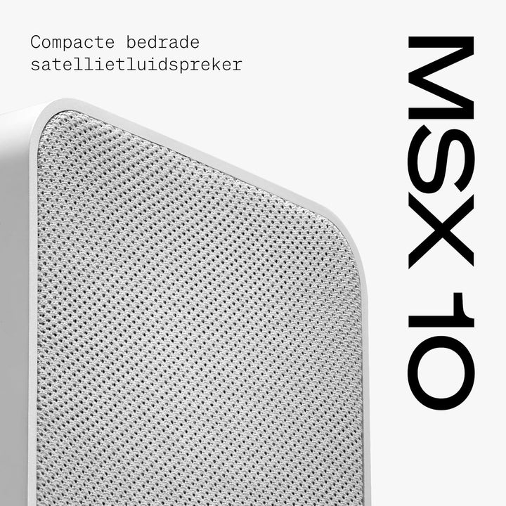 Cambridge Audio MSX 10 – Ultra-kompakte kabelgebundene Satellitenlautsprecher für Regal & Desktop, B