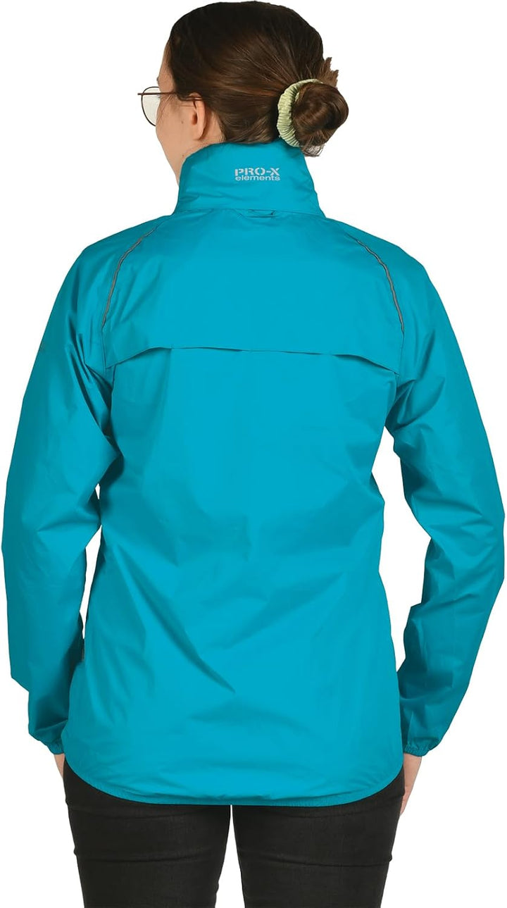 PRO-X elements Damen Pack Able Jacke 36 Türkis, 36 Türkis