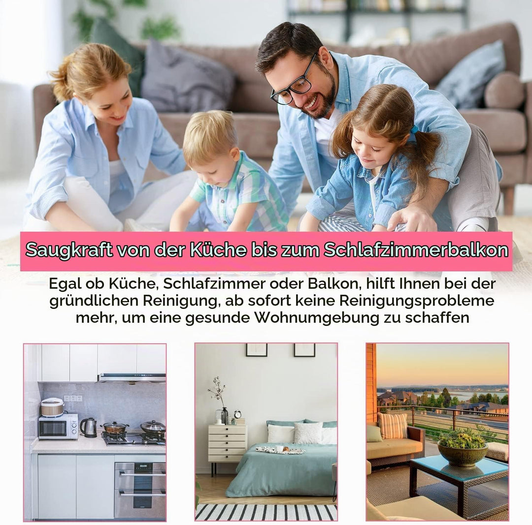 3 Stück Rückstandsloser Staubpinsel Staubsauger Zubehör Set, Kratzfreie Staubbürste für Dyson Schlau