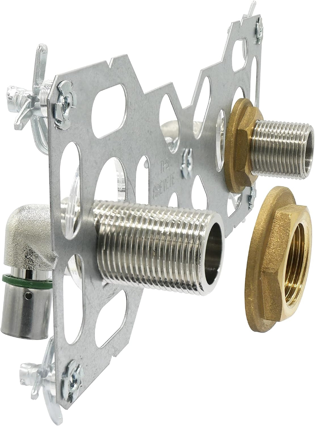 FIXSYSTEM Doppelwandausgang PER zum Crimpen Ø16 für Dusche/Badewanne PER à sertir - Ø16, PER à serti