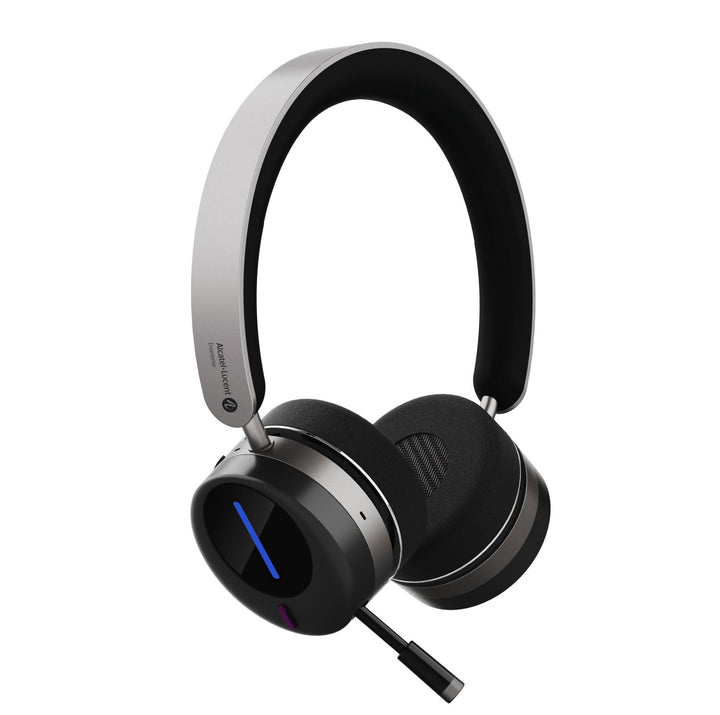ALE AH80 Bluetooth Headset – Hybrid Active Noise Cancellation, 40ms Low Latency,Gesprächs-/Wiedergab
