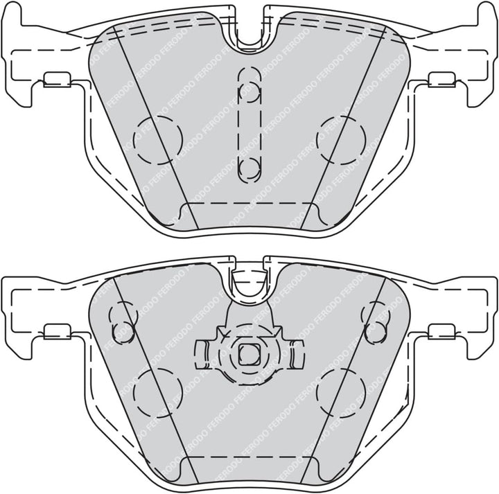 Ferodo FDB1748 PREMIER Bremsbelagsatz, Scheibenbremse - (4-teilig) - (4 Stück)