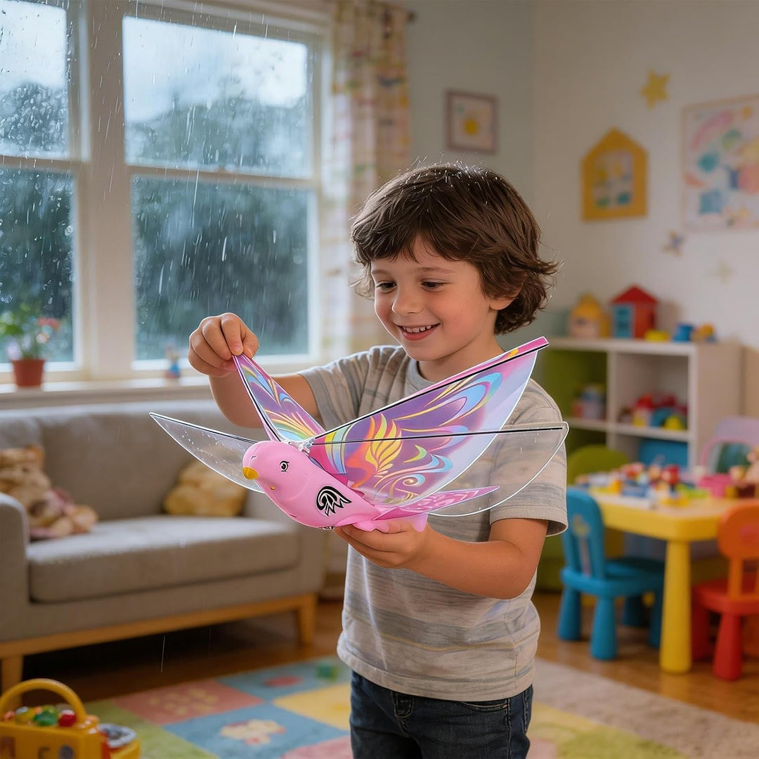 Flatternder Vogel Spielzeug,Realistische Elektronische Spielfigur - Mit Flatternden Flügeln Elektris