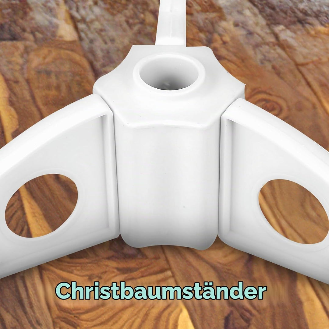 BESPORTBLE Weisser Weihnachtsbaumständer Weihnachtsbaumstütze Ersatz Für Einen Gefälschten Baumständ