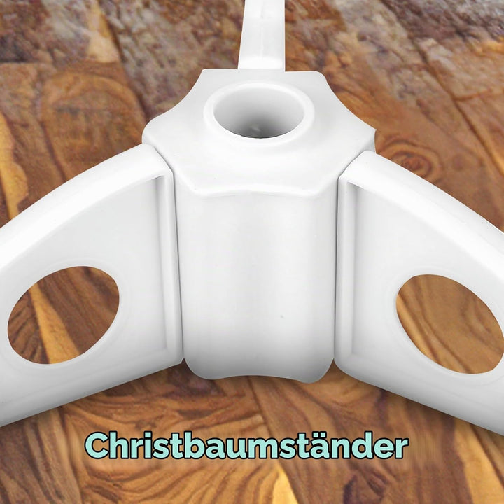 BESPORTBLE Weisser Weihnachtsbaumständer Weihnachtsbaumstütze Ersatz Für Einen Gefälschten Baumständ