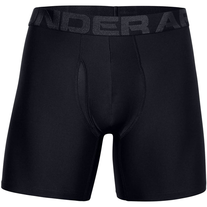 Under Armour Herren Tech 6-inch Novelty Boxerjock 2-Pack Unterwäsche (2er Pack) XS Schwarz, XS Schwa