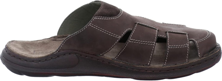 Josef Seibel Herren Pantoletten Maverick 02, Männer Slipper,Weite G (Normal) 39 EU Braun Mocca, 39 E
