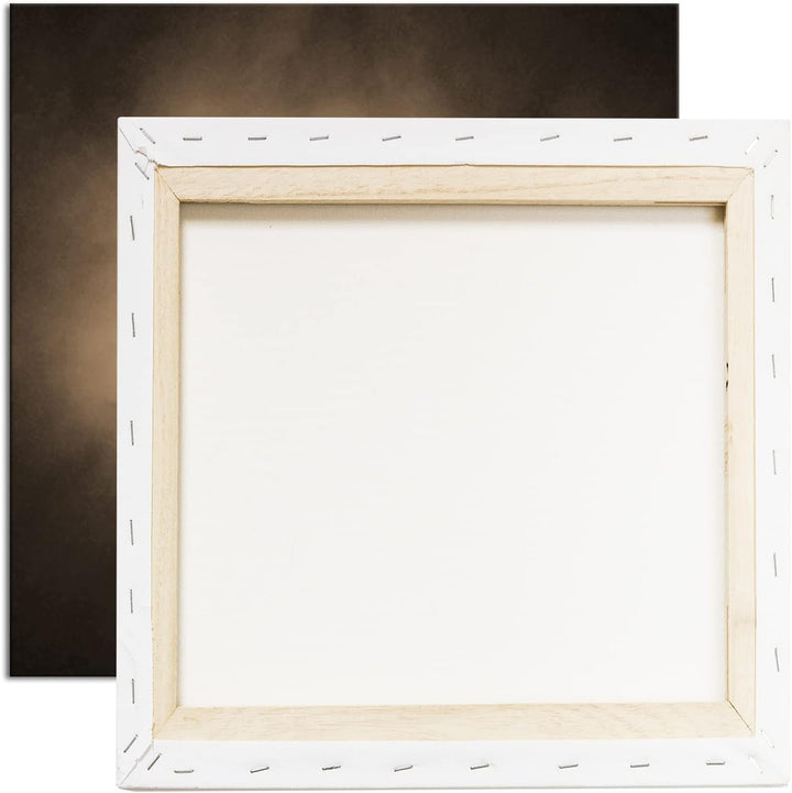 deyoli Stern in einem Galaktischen Nebel Format: 60x60 Effekt: Sepia als Leinwandbild, Motiv fertig