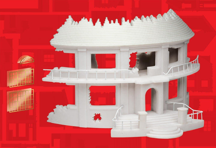 Airfix A75015 1/72 Polnisches Bankgebäude Nazi Germany Modellbausatz, Mehrfarbig, 1: 72 Scale