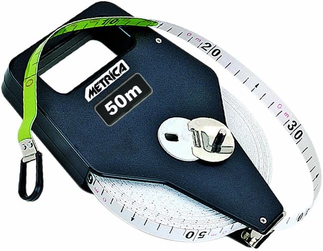 Metrica 40057 Metrisches Massband, Glasfaser, 50 m