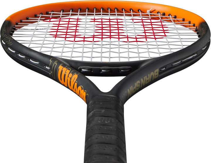 Wilson Burn Spin Jr 26 Tennis Racket, Schwarz/Orange