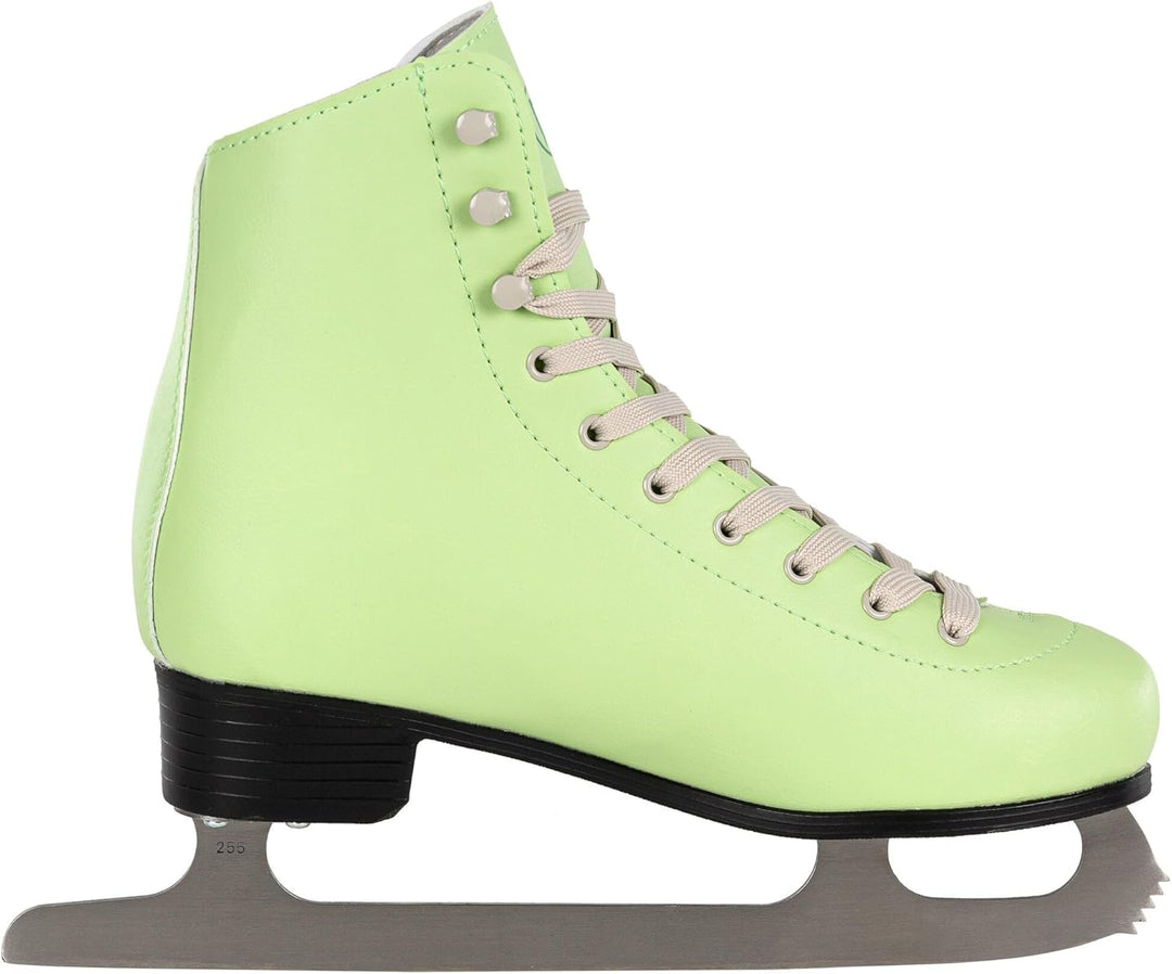 Playlife Schlittschuhe für Damen - Eislaufschuhe Mint Grün - Ice Skate in Gr. 35-42 - Eiskunstlaufsk