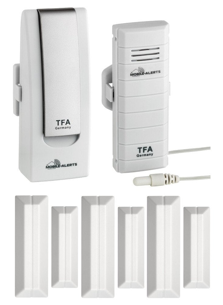 TFA Dostmann Haus-Überwachungsset TFA 31.4002.02.TF Tür und Fensteralarm für Weatherhub SmartHome