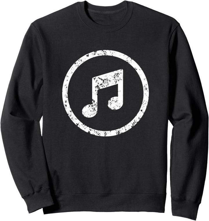 Musik Note Musikinstrument Geschenk für Musiker Sweatshirt