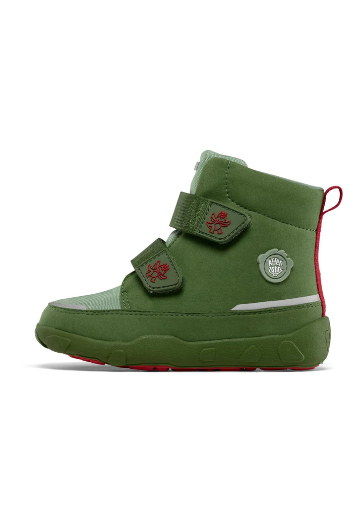 Affenzahn Winterstiefel Vegan Comfy warm gefüttert, wasserdicht vegan mit Kletterverschlüssen, Gröss