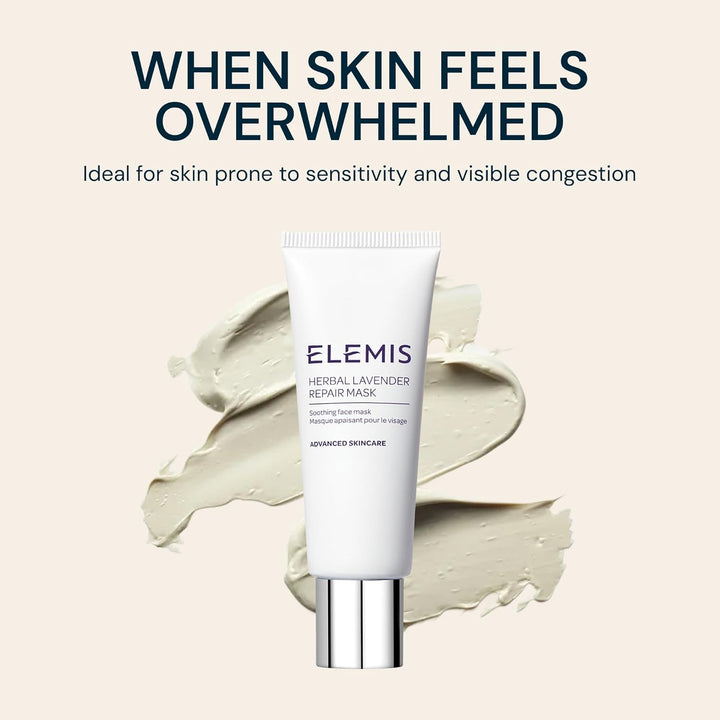 Elemis Herbal Lavender Repair Mask , 1er Pack (1 x 75 ml) Lavendel Lavendel 75 ml, Lavendel 75 ml
