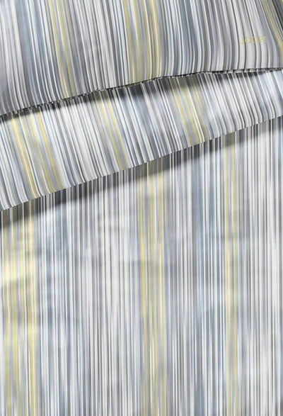 Joop! Bettwäsche Pinstripe Lemon 1 Bettbezug 135 x 200 cm + 1 Kissenbezug 80 x 80 cm, 1 Bettbezug 13