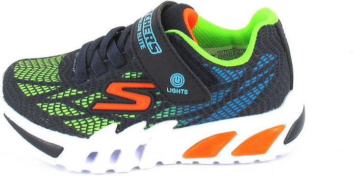 Skechers Jungen 403900l Rybk Sneaker 27 EU Navy Synthetic Multi Trim, 27 EU Navy Synthetic Multi Tri