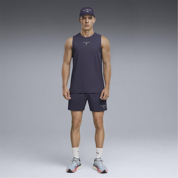 PUMA M PUMA X HYROX DRYELITE TRAINING TANK 528516 Sport Herren XXL Deep Plum, XXL Deep Plum