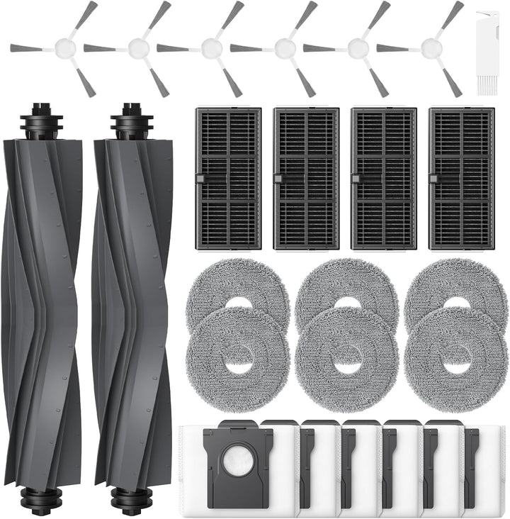 25 Stück Zubehör für Dreame L10s Ultra Gen 2 / L10s Pro Ultra Heat / L40 Ultra AE/ X30 Ultra/Mova E3