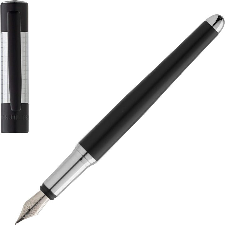 Cerruti 1881 Füllfederhalter Albion Black NSI0412A