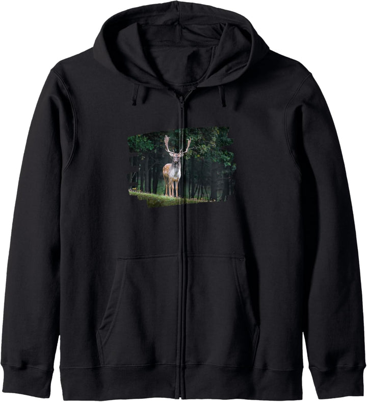 Damhirsch Kapuzenjacke