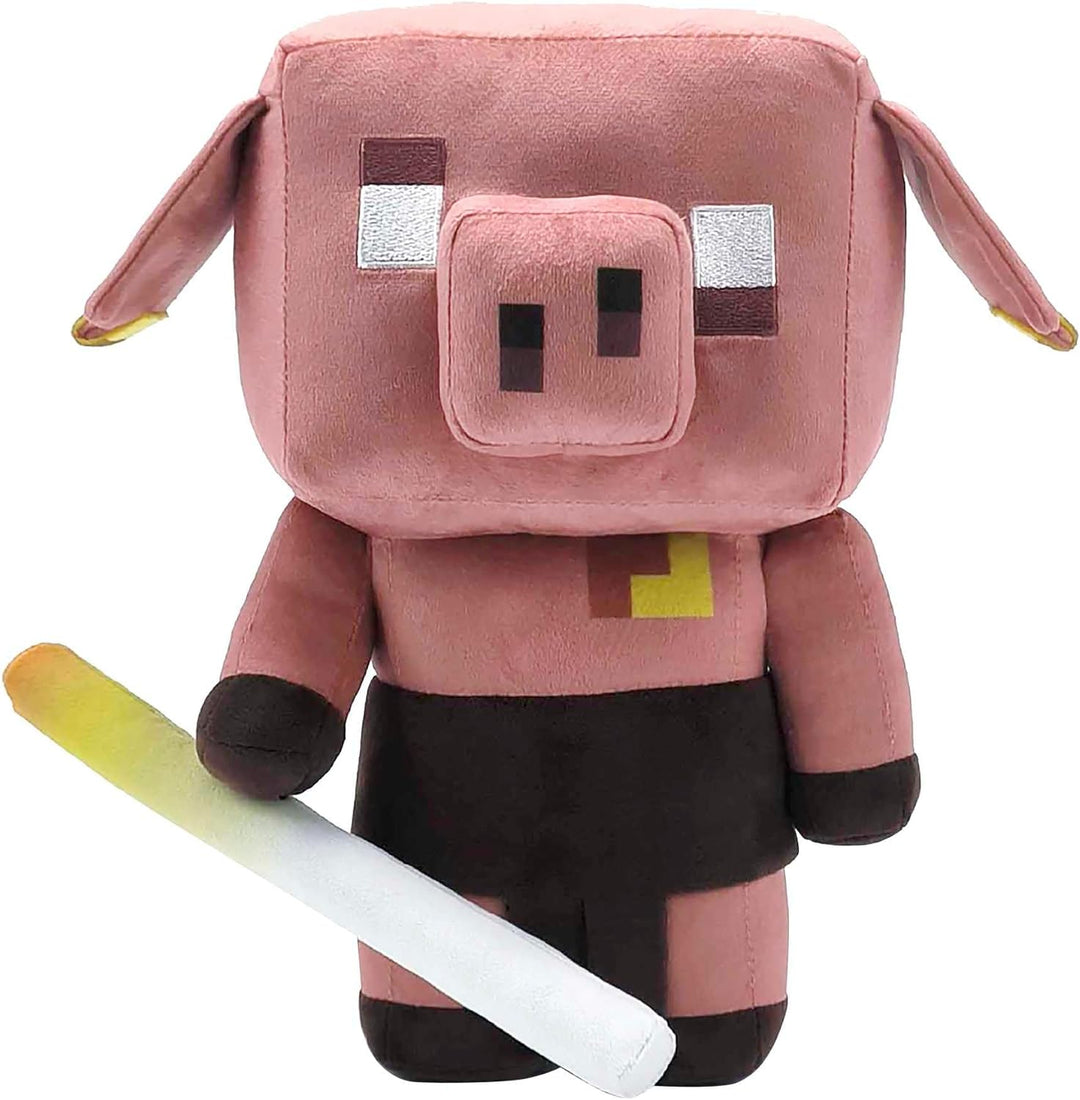 Minecraft Lohen-Runt, im Dunkeln leuchtende Plüschfigur mit Geräuschen, 14 cm, weiche Tierfigur, HHC