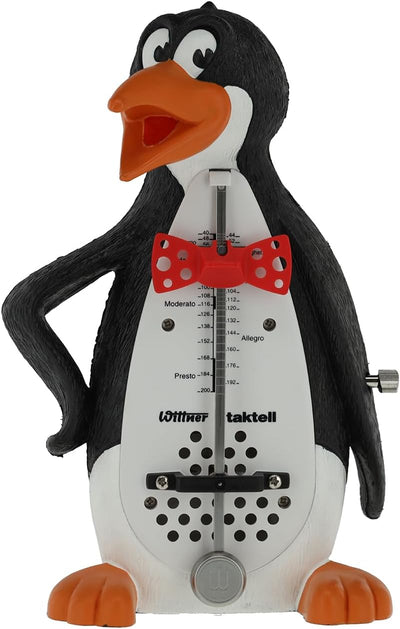 Wittner Metronom 839011 Kunststoffgehäuse ohne Glocke Taktell Pinguin, Pinguin