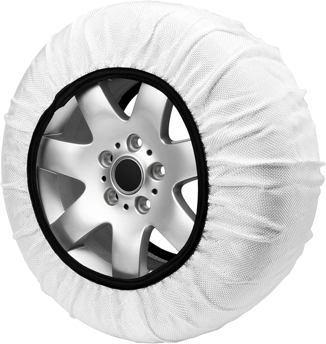 Isse C50058 Super 2er Set Textil-Schneeketten, Weiss, T58 SUPER T58, SUPER T58