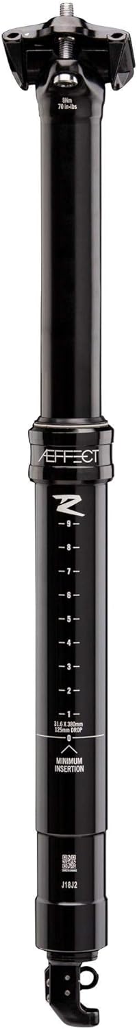 Race Face Sattelstütze Aeffect R Dropper Schwarz, 170 mm Hub Schwarz Einzhel, Schwarz Einzhel