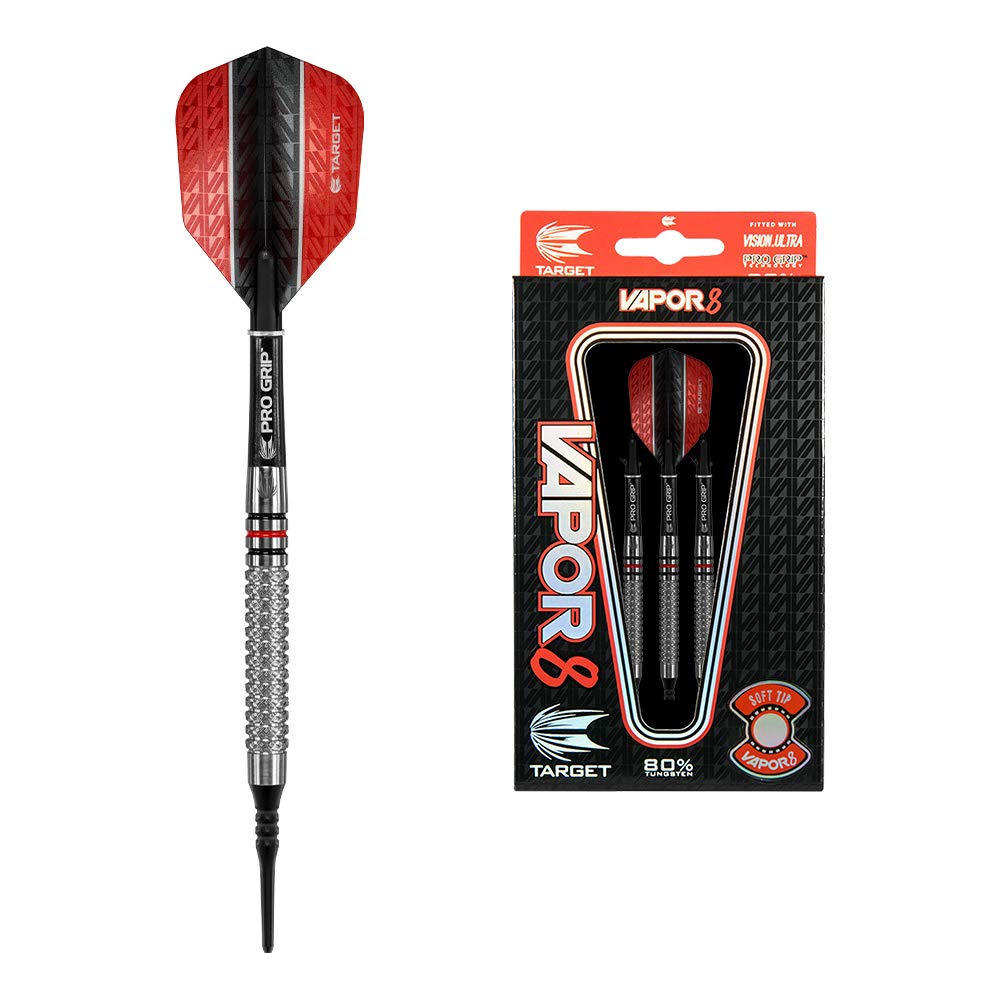 Dartpfeile von Target, Vapor-8, mit weicher Spitze, 100475, 18G 05, 18G 05
