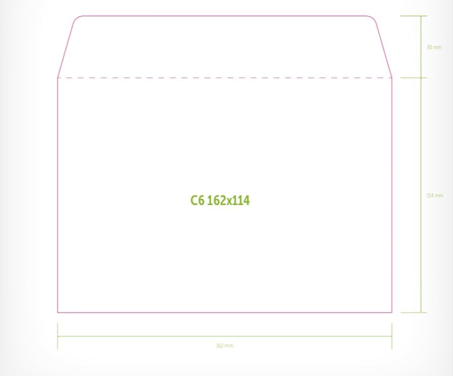 300 x Stück HK Briefumschläge Papier weisse ohne Fenster DIN C6 114 x 162 mm Papierstärke: 85 g/m² B
