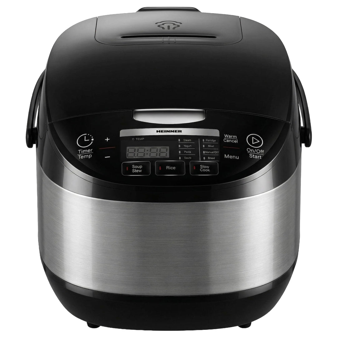 Multicooker HMCK-5BK, 5 L, 770–918 W, Touch-Bedienfeld, LED-Display, 24-Stunden-Timer, Warmhaltefunk