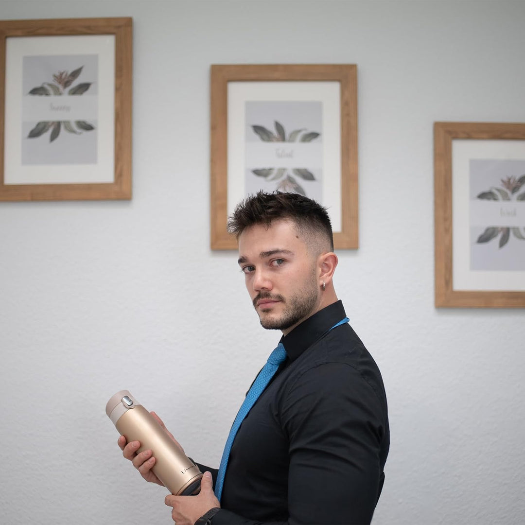 Super Sparrow Trinkflasche Edelstahl - Thermobecher - 350ml, 500ml, 750ml, 950ml - BPA-Frei Thermosf