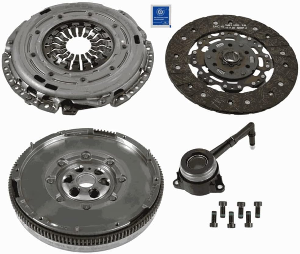 SACHS Kupplungssatz Ø240mm passend für VW Passat B7 SEAT Alhambra Jetta IV Golf VI EOS