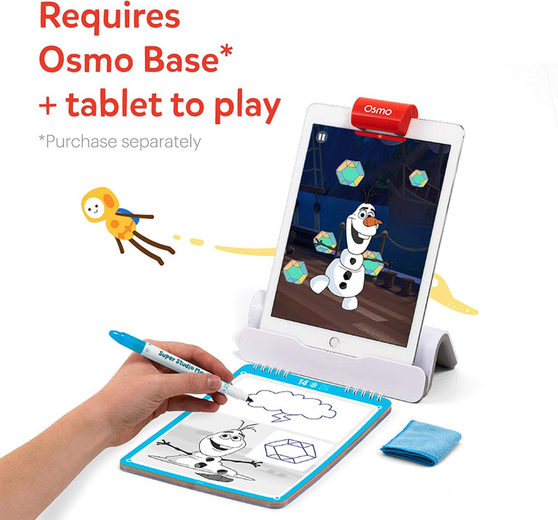 Osmo - Super Studio Disney Frozen 2 - Ages 5-11 - Learn to Draw - for iPad or Fire Tablet Base Requi