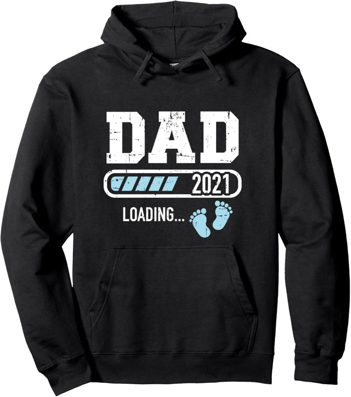 Papa Vater 2021 Ladebalken Pullover Hoodie