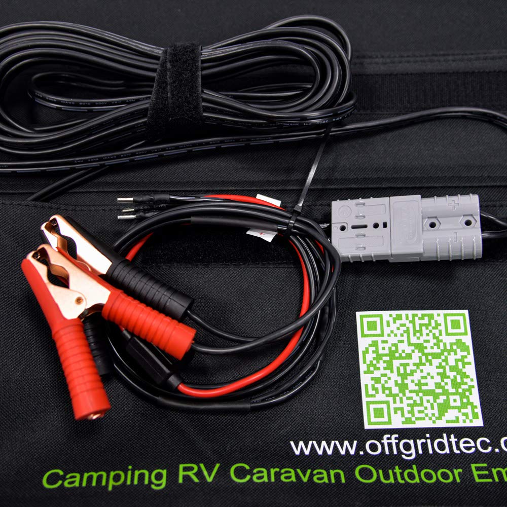 Offgridtec® FSP-2 195W Ultra faltbares Solarmodul ohne Laderegler Aufständerung integriert. Für Camp