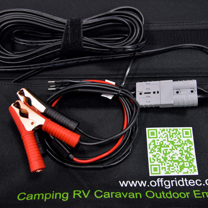 Offgridtec® FSP-2 195W Ultra faltbares Solarmodul ohne Laderegler Aufständerung integriert. Für Camp
