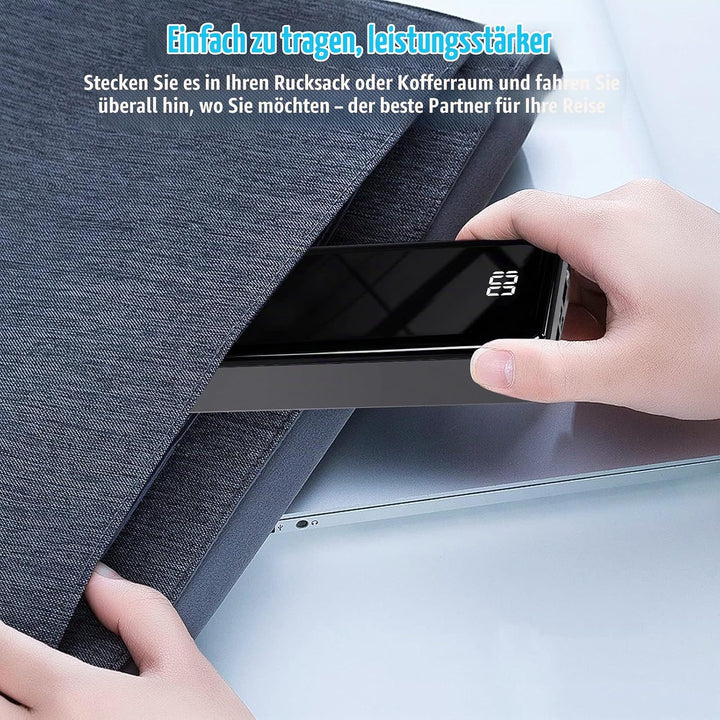 Power Bank 24000mAh,Powerbank klein Aber stark (USB C Output &amp; Input) 22,5W Externer Handyakkus mit