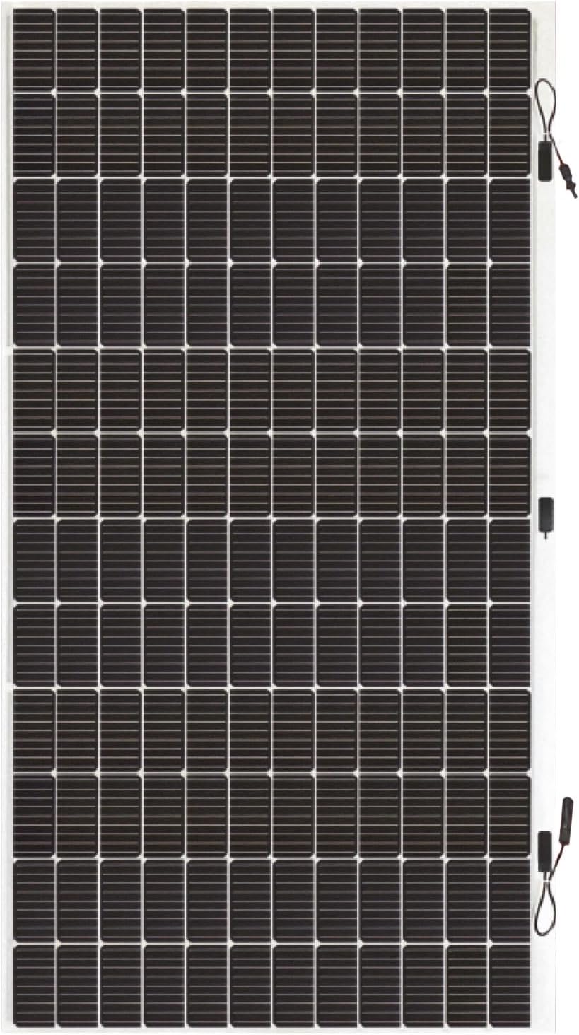 2x Solarmodul Sunman FLEX 430 W Frontbox - Innovatives hochflexibles Solarpanel mit Anschlussbox auf