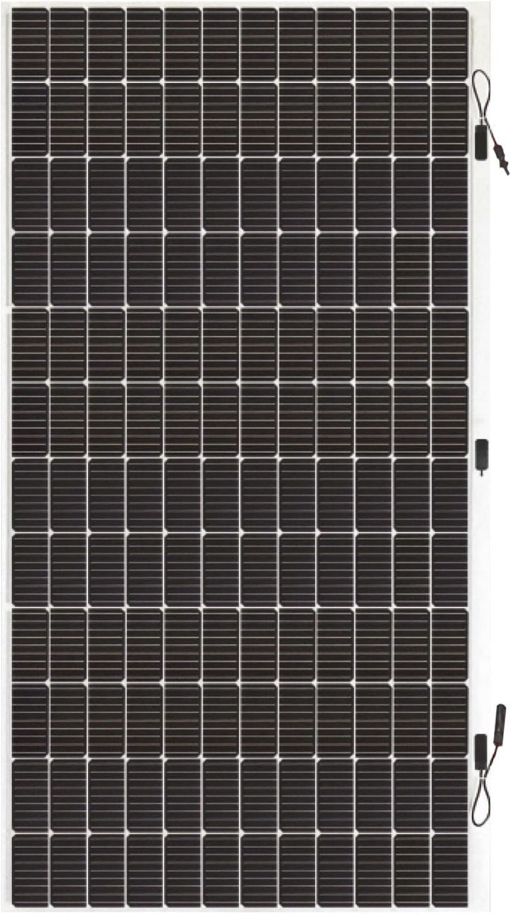 2x Solarmodul Sunman FLEX 430 W Frontbox - Innovatives hochflexibles Solarpanel mit Anschlussbox auf