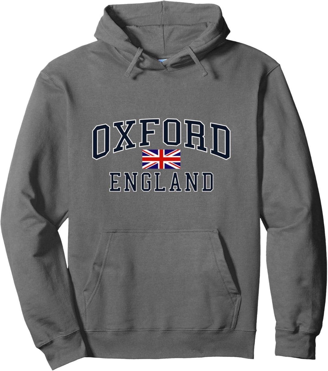 Oxford, England, Vintage-Stil Pullover Hoodie